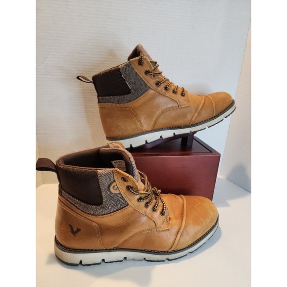 MEN'S TERRITORY SZ 13 HICKING HIP-HOP ANKLE BOOT GENUINE LEATHER # 003810 CHUKKA - Picture 1 of 9